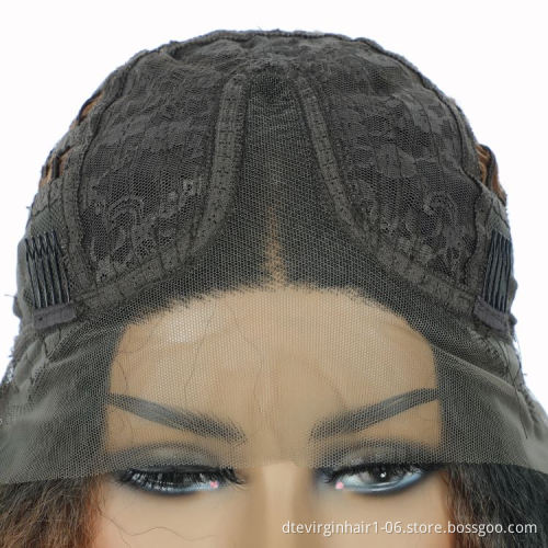 Wholesale curly afro wigs hight quality natural full lace synthetic lace wigs heat resistant